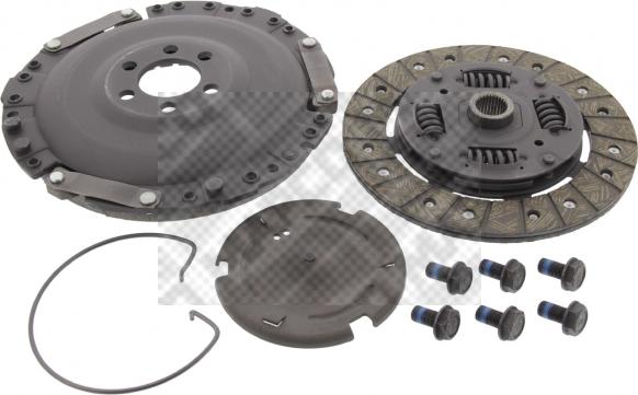 Mapco 10762/9 - Clutch Kit www.autospares.lv