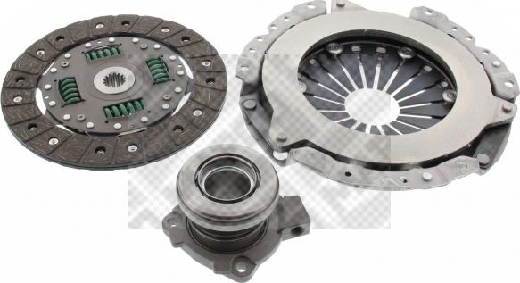 Mapco 10704 - Комплект сцепления www.autospares.lv