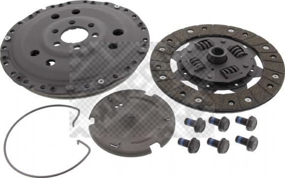 Mapco 10772/9 - Clutch Kit www.autospares.lv