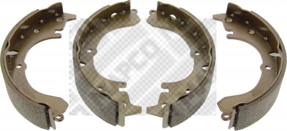 Mapco 8549 - Brake Shoe Set www.autospares.lv