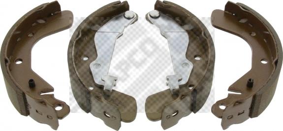 Mapco 8565 - Brake Shoe Set www.autospares.lv