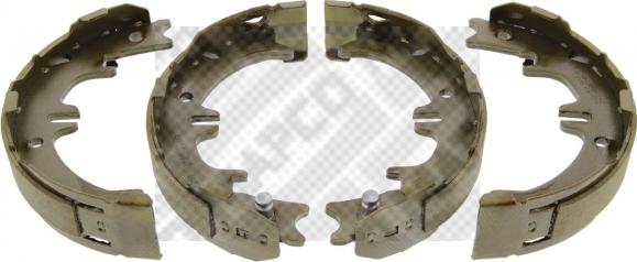 Mapco 8575 - Комплект тормозов, ручник, парковка www.autospares.lv