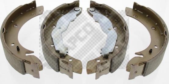 Mapco 8130 - Brake Shoe Set www.autospares.lv