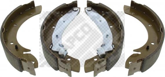 Mapco 8845 - Brake Shoe Set www.autospares.lv