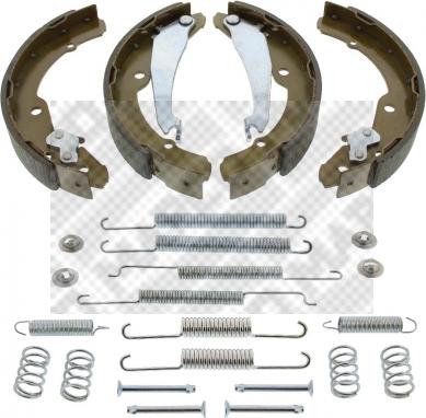 Mapco 8861/1 - Brake Shoe Set www.autospares.lv