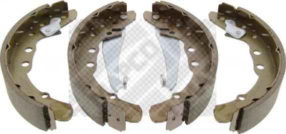 Mapco 8822 - Brake Shoe Set www.autospares.lv