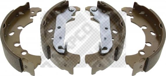 Mapco 8760 - Brake Shoe Set www.autospares.lv