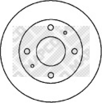 Mapco 25520 - Bremžu diski autospares.lv