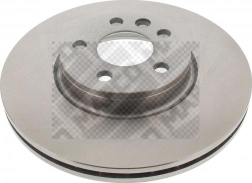 Mapco 25843 - Brake Disc www.autospares.lv