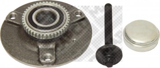 Mapco 26934 - Подшипник ступицы колеса, комплект www.autospares.lv