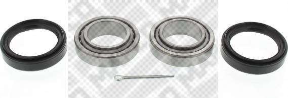 Mapco 26541 - Wheel hub, bearing Kit www.autospares.lv