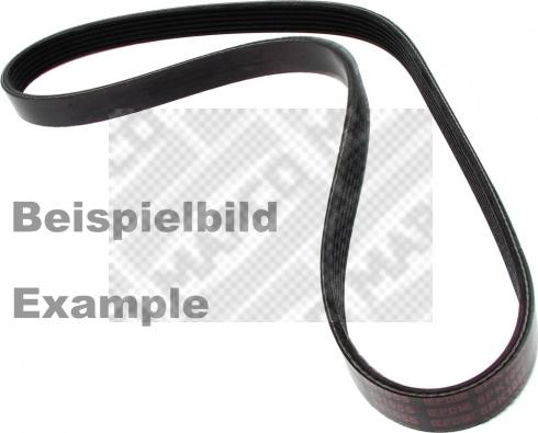 Mapco 261990 - V-Ribbed Belt www.autospares.lv