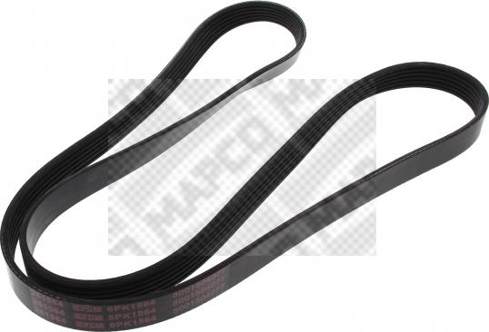 Mapco 261564 - V-Ribbed Belt www.autospares.lv