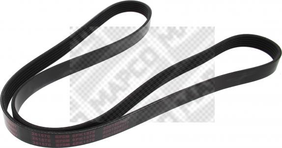 Mapco 261570 - V-Ribbed Belt www.autospares.lv