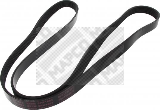 Mapco 261693 - V-Ribbed Belt www.autospares.lv