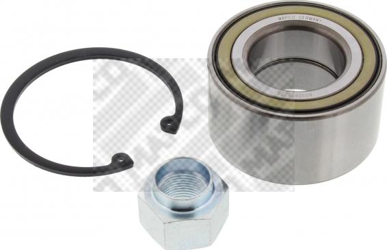 Mapco 26254 - Wheel hub, bearing Kit www.autospares.lv