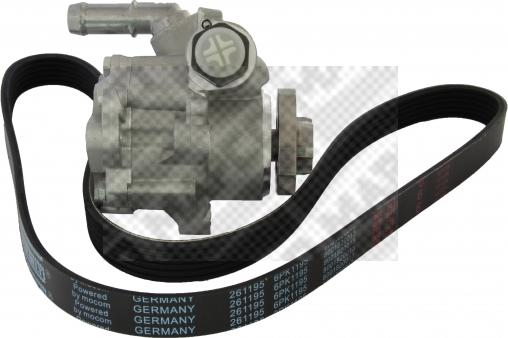 Mapco 27811/2 - Hydraulic Pump, steering system www.autospares.lv