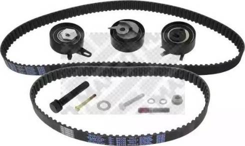 Mapco 73834/D - Timing Belt Set www.autospares.lv