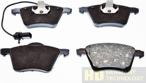 MASTER-SPORT GERMANY HD236071542 - Brake Pad Set, disc brake www.autospares.lv