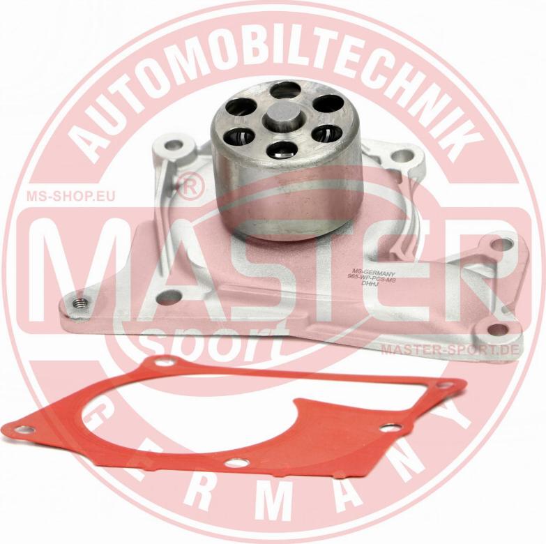 MASTER-SPORT GERMANY 965-WP-PCS-MS - Ūdenssūknis autospares.lv