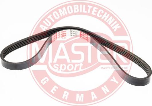 MASTER-SPORT GERMANY 5PK920-PCS-MS - Ķīļrievu siksna www.autospares.lv