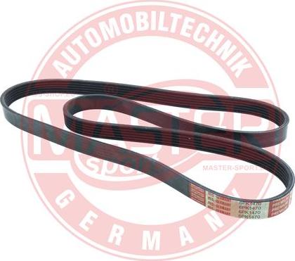 MASTER-SPORT GERMANY 6PK1470-PCS-MS - Ķīļrievu siksna www.autospares.lv