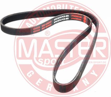 MASTER-SPORT GERMANY 6PK1070-PCS-MS - Поликлиновой ремень www.autospares.lv