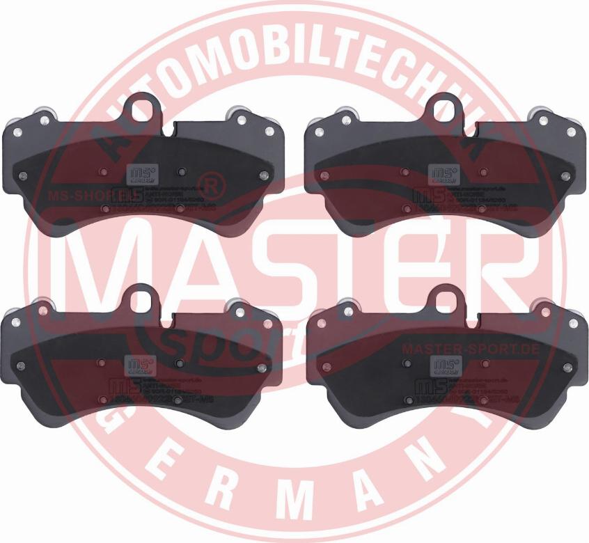 MASTER-SPORT GERMANY 13046049922N-SET-MS - Bremžu uzliku kompl., Disku bremzes www.autospares.lv