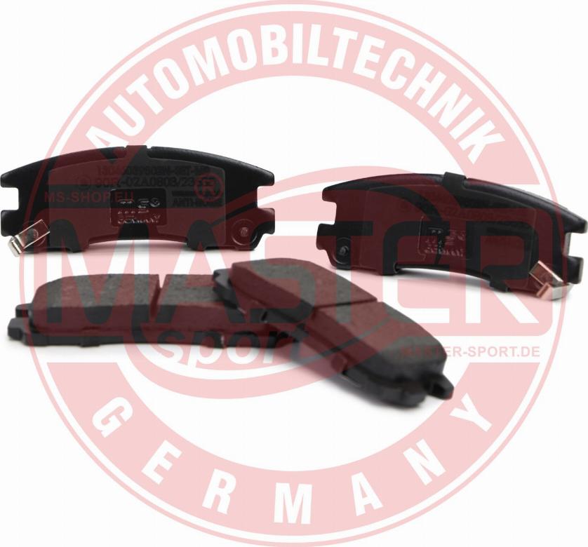 MASTER-SPORT GERMANY 13046059802N-SET-MS - Brake Pad Set, disc brake www.autospares.lv