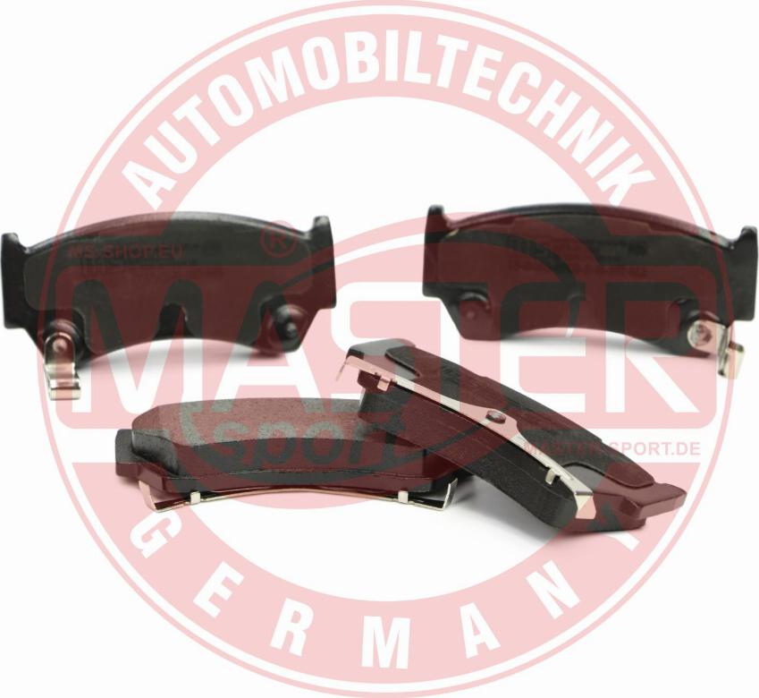 MASTER-SPORT GERMANY 13046059882N-SET-MS - Тормозные колодки, дисковые, комплект www.autospares.lv