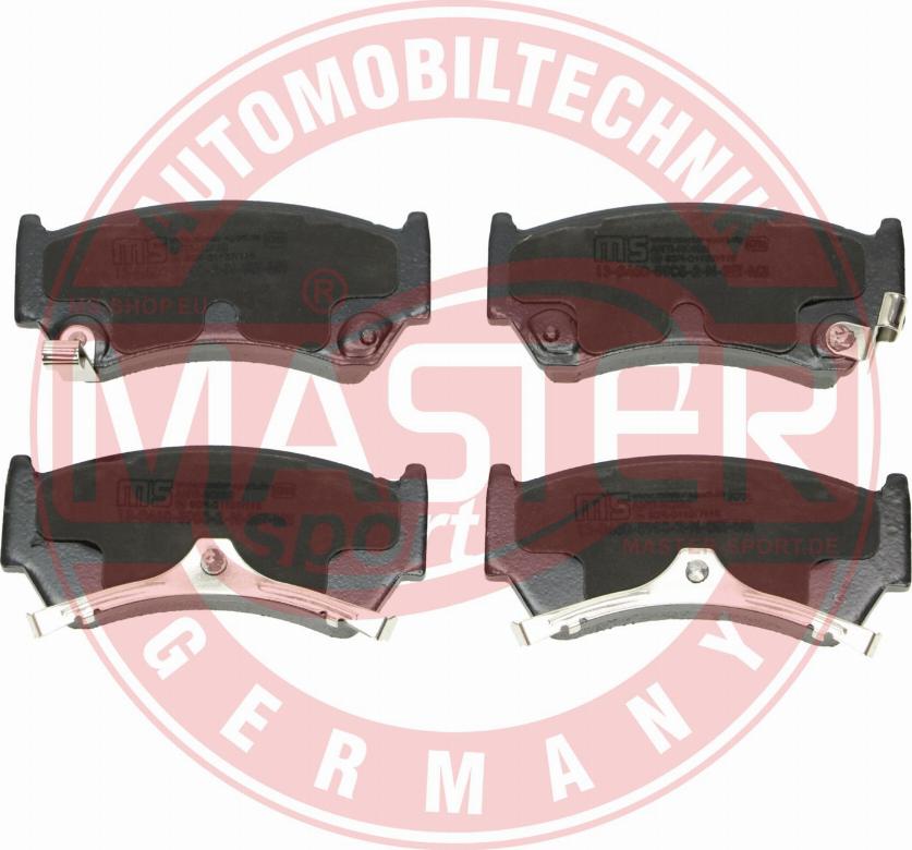 MASTER-SPORT GERMANY 13046059882N-SET-MS - Тормозные колодки, дисковые, комплект www.autospares.lv