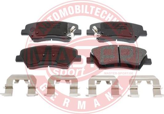 MASTER-SPORT GERMANY 13046056452N-SET-MS - Тормозные колодки, дисковые, комплект www.autospares.lv