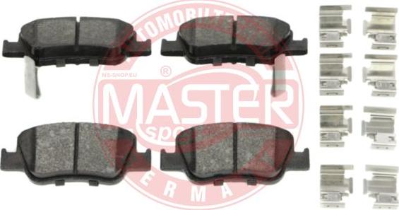 MASTER-SPORT GERMANY 13046056042N-SET-MS - Bremžu uzliku kompl., Disku bremzes autospares.lv