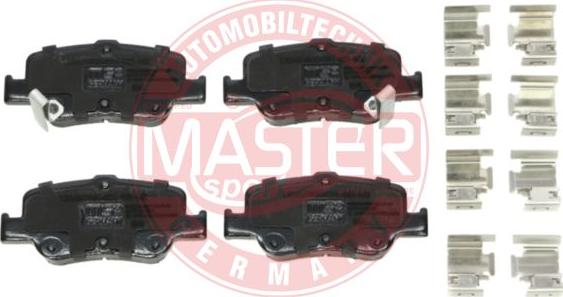 MASTER-SPORT GERMANY 13046056042N-SET-MS - Bremžu uzliku kompl., Disku bremzes autospares.lv