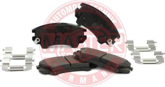 MASTER-SPORT GERMANY 13046056122N-SET-MS - Bremžu uzliku kompl., Disku bremzes www.autospares.lv