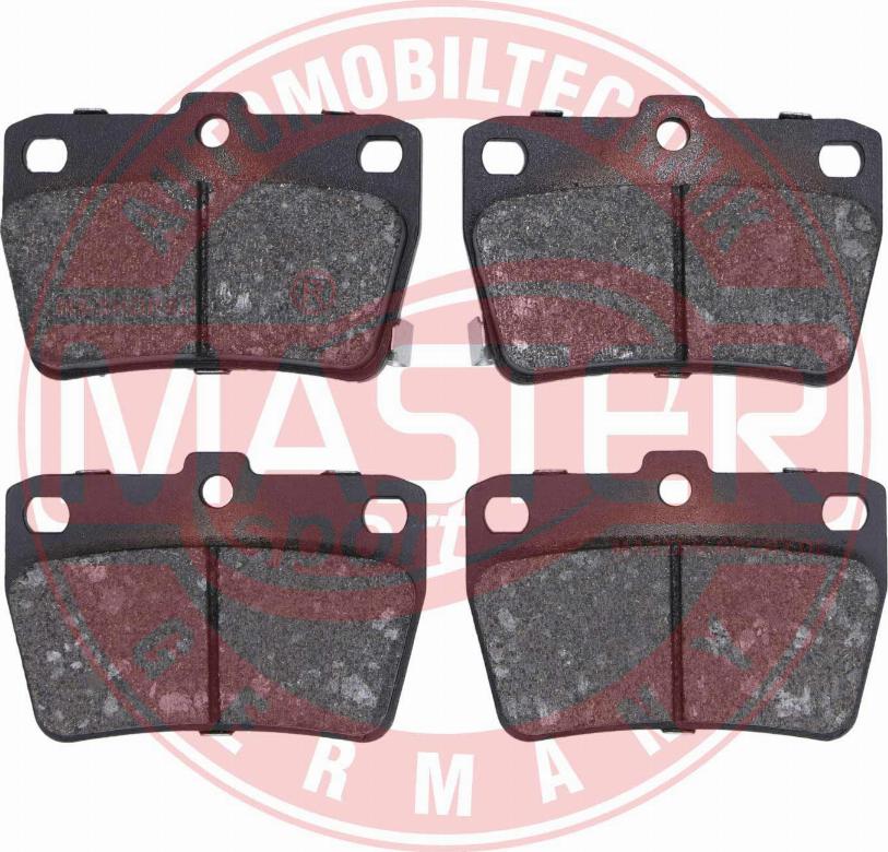 MASTER-SPORT GERMANY 13046058492N-SET-MS - Bremžu uzliku kompl., Disku bremzes www.autospares.lv