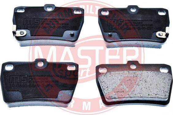 MASTER-SPORT GERMANY 13046058492N-SET-MS - Bremžu uzliku kompl., Disku bremzes www.autospares.lv