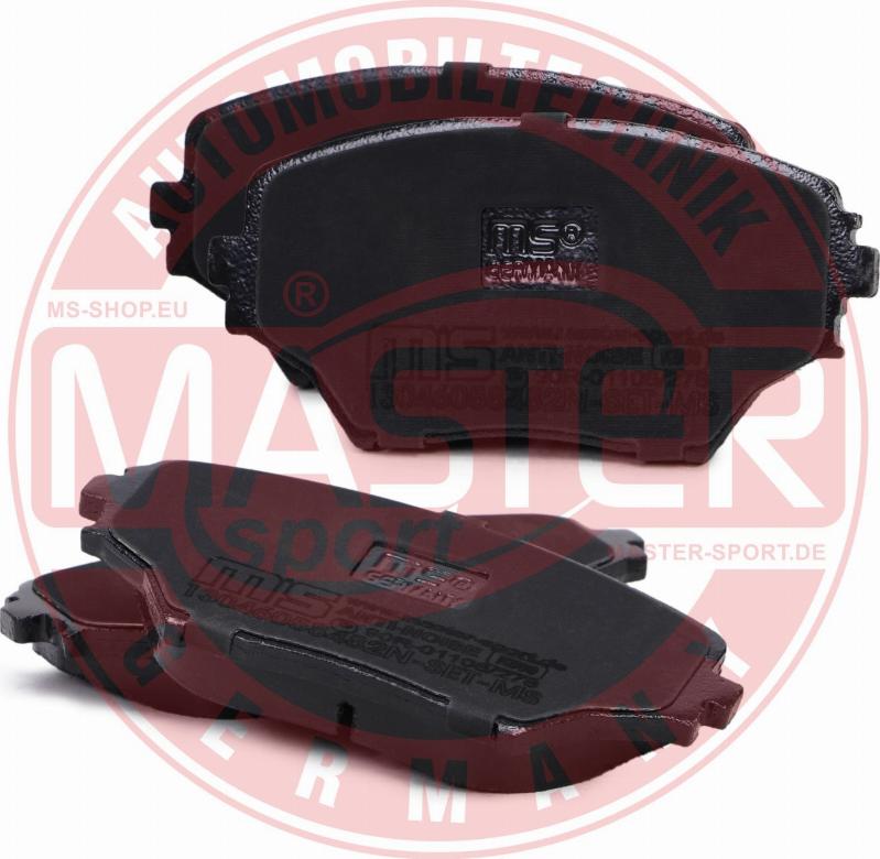 MASTER-SPORT GERMANY 13046058482N-SET-MS - Brake Pad Set, disc brake www.autospares.lv