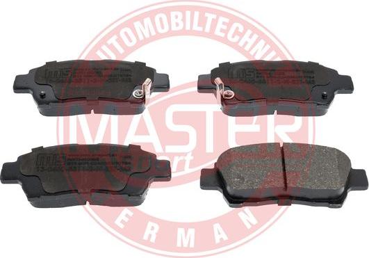 MASTER-SPORT GERMANY 13046058112N-SET-MS - Тормозные колодки, дисковые, комплект www.autospares.lv