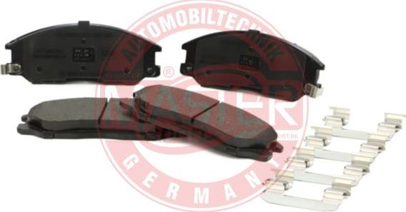 MASTER-SPORT GERMANY 13046058322N-SET-MS - Brake Pad Set, disc brake www.autospares.lv