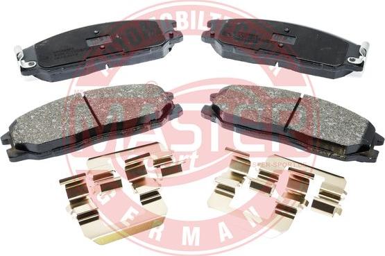 MASTER-SPORT GERMANY 13046058322N-SET-MS - Brake Pad Set, disc brake www.autospares.lv