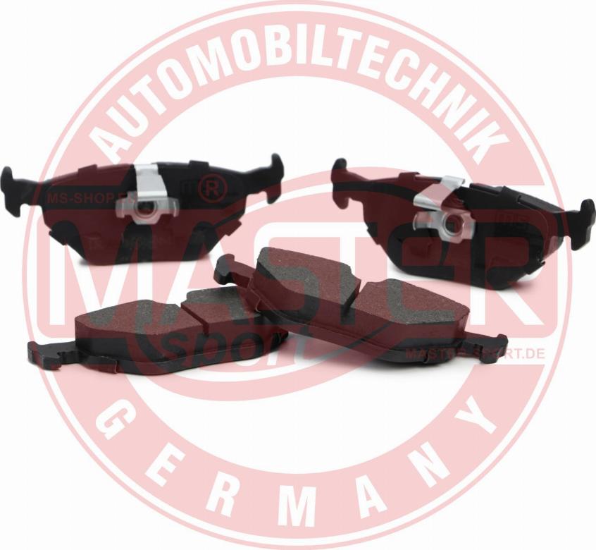 MASTER-SPORT GERMANY 13046036052N-SET-MS - Bremžu uzliku kompl., Disku bremzes www.autospares.lv