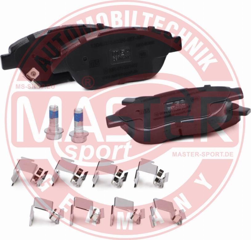 MASTER-SPORT GERMANY 13046038402N-SET-MS - Тормозные колодки, дисковые, комплект www.autospares.lv