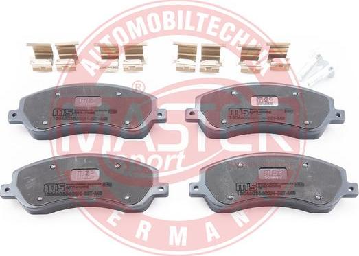 MASTER-SPORT GERMANY 13046038602N-SET-MS - Bremžu uzliku kompl., Disku bremzes www.autospares.lv