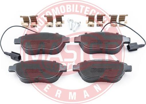 MASTER-SPORT GERMANY 13046038272N-SET-MS - Bremžu uzliku kompl., Disku bremzes www.autospares.lv