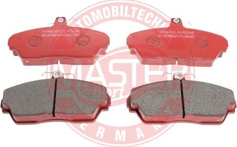 MASTER-SPORT GERMANY 13046029702E-SET-MS - Тормозные колодки, дисковые, комплект www.autospares.lv