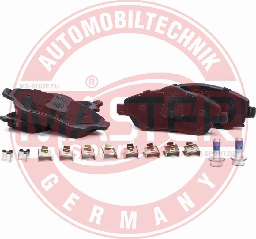 MASTER-SPORT GERMANY 13046028572N-SET-MS - Bremžu uzliku kompl., Disku bremzes autospares.lv