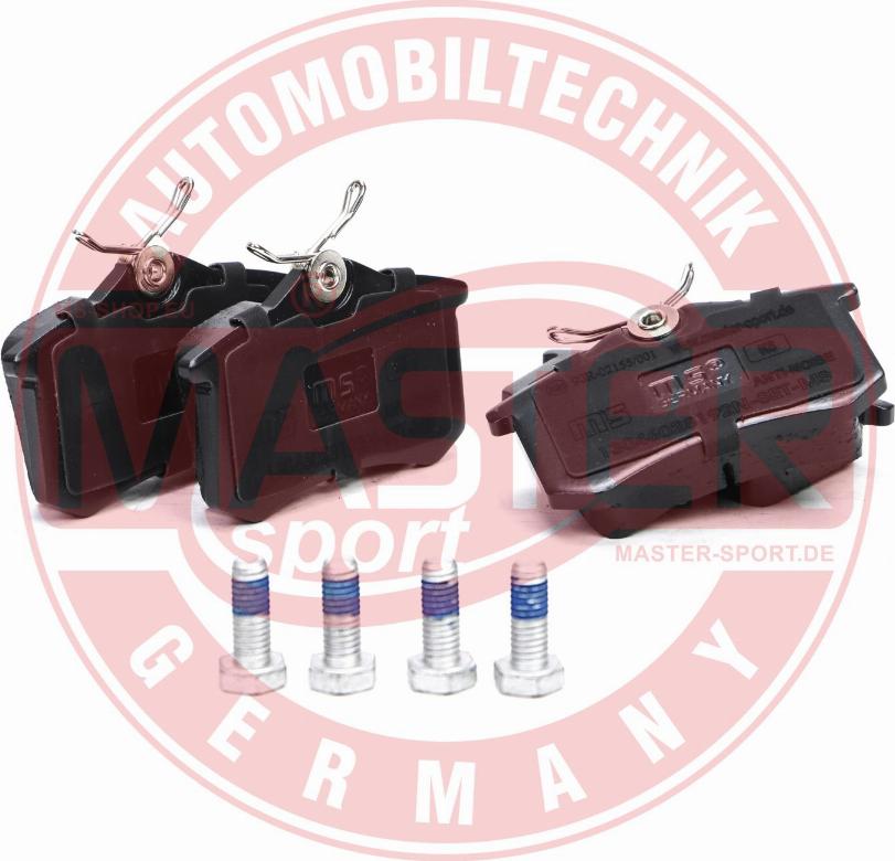 MASTER-SPORT GERMANY 13046028192N-SET-MS - Тормозные колодки, дисковые, комплект www.autospares.lv