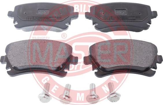 MASTER-SPORT GERMANY 13046028892N-SET-MS - Brake Pad Set, disc brake www.autospares.lv