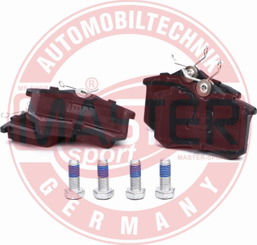 MASTER-SPORT GERMANY 13046028862N-SET-MS - Тормозные колодки, дисковые, комплект www.autospares.lv